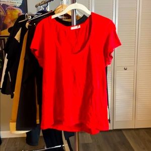 Red cotton tshirt